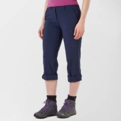 Women's Stretch Roll-up Trousers 12 Women's Stretch Roll-up Trousers -go outdoors shop go 043604 e