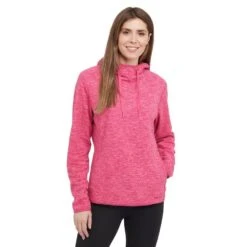 Women's Marl Fleece Hoodie -go outdoors shop go 095128 z