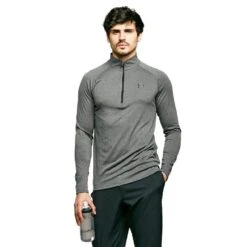 Under Armour Men's Tech™ 2.0 Long Sleeve Zip Top -go outdoors shop go 101014 z