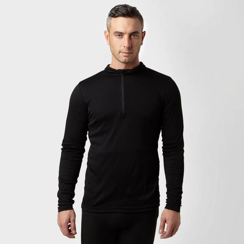 Mens' Long-sleeve Thermal Zip Top 3 Mens' Long-sleeve Thermal Zip Top