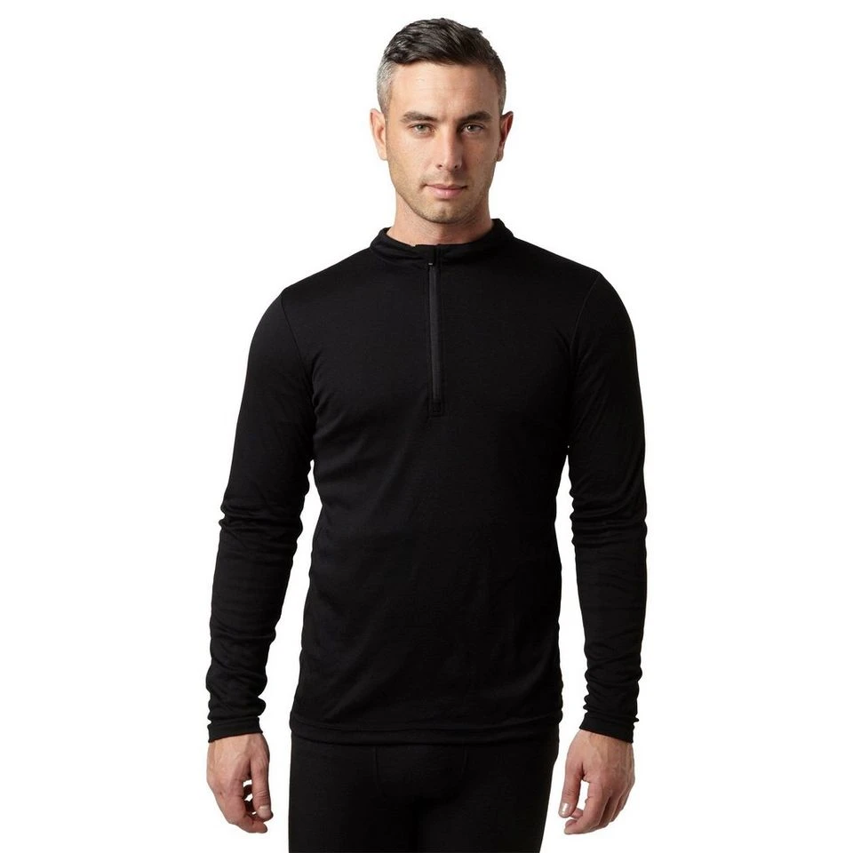 Mens' Long-sleeve Thermal Zip Top 7 Mens' Long-sleeve Thermal Zip Top - Image 5