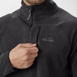 Men’s Grid Half-Zip Fleece -go outdoors shop go 286909 f