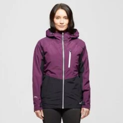 Women's Colourblock Waterproof Jacket -go outdoors shop go 371943 b