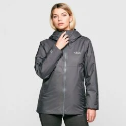 Rab Women's Zepton Waterproof Insulated Jacket -go outdoors shop go 379993 e