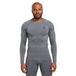 Odlo Men's Performance Warm Eco Long Sleeve Baselayer Top -go outdoors shop go 476851 z