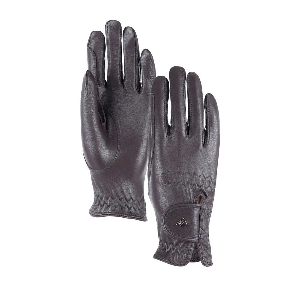 Women's Leather Riding Gloves 6 Women's Leather Riding Gloves - Image 4