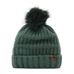 Womens Josie Bobble Hat Green -go outdoors shop go 496041 z