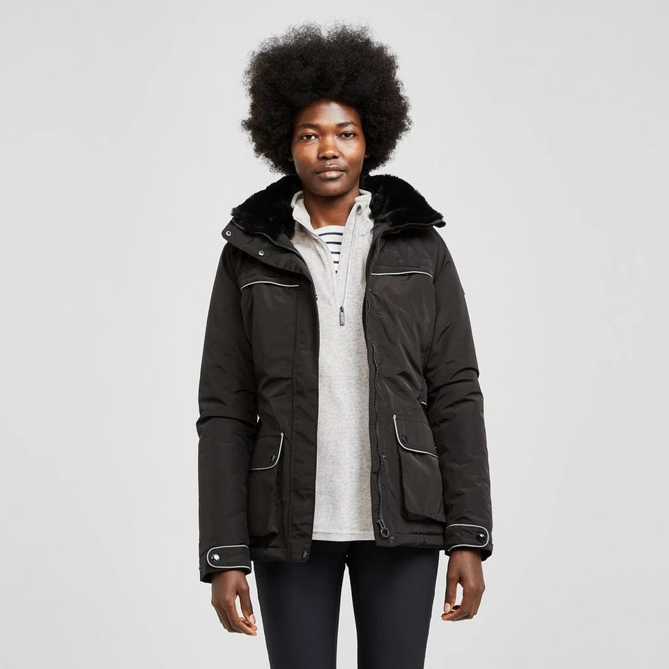 Regatta Womens Linnette Waterproof Insulated Jacket Black 3 Regatta Womens Linnette Waterproof Insulated Jacket Black