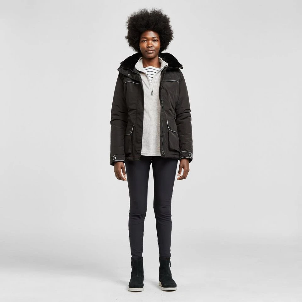 Regatta Womens Linnette Waterproof Insulated Jacket Black 5 Regatta Womens Linnette Waterproof Insulated Jacket Black - Image 3