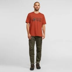 Men’s Mesh Text Logo T-Shirt -go outdoors shop go 504426 c