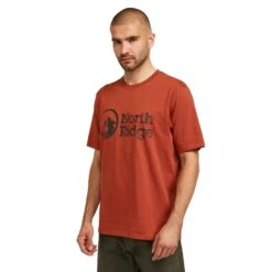 Men’s Mesh Text Logo T-Shirt -go outdoors shop go 504426 z