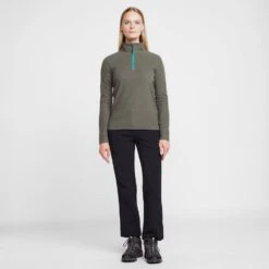 Women's Bracken Half Zip Fleece -go outdoors shop go 547989 c