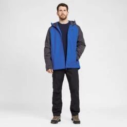 Men's Colour Block Waterproof Jacket -go outdoors shop go 561421 c