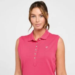 Ariat Women's Prix 2.0 Sleeveless Polo Shirt -go outdoors shop go 574071 d