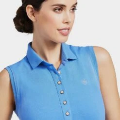 Ariat Women's Prix 2.0 Sleeveless Polo Shirt -go outdoors shop go 574072 c