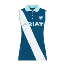 Ariat Women's Taryn Sleeveless Polo Shirt -go outdoors shop go 574078 u