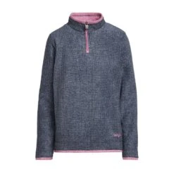 Women's Lynda Grid Half Zip Grid Fleece -go outdoors shop go 575672 u