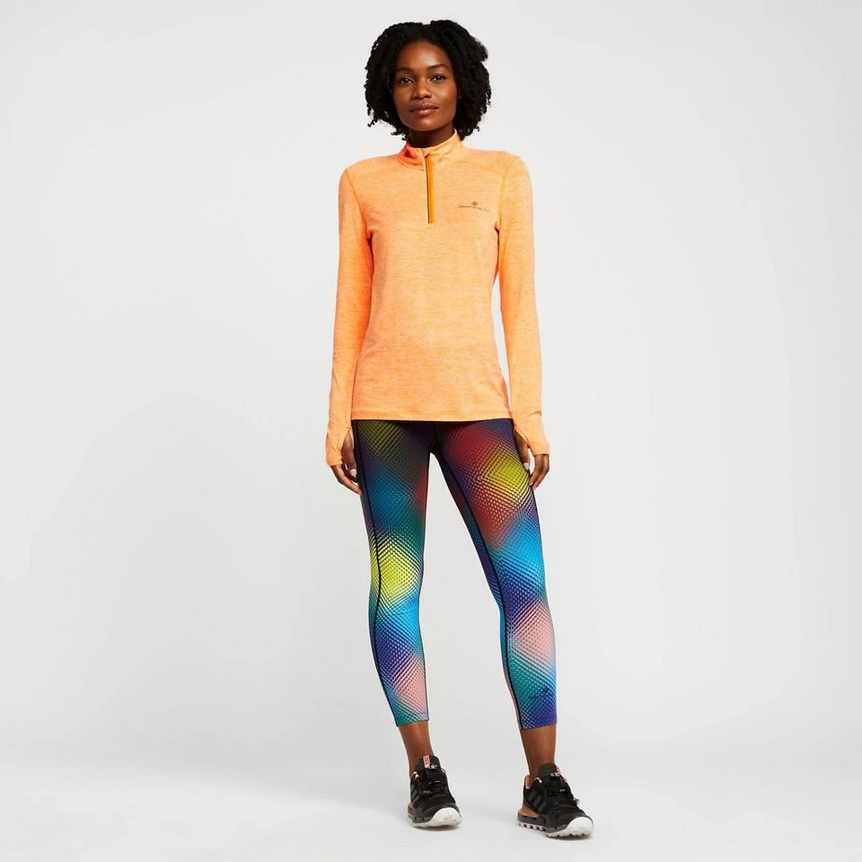 RONHILL Women's Life Practice Half Zip Long Sleeve Tee 5 RONHILL Women's Life Practice Half Zip Long Sleeve Tee - Image 3