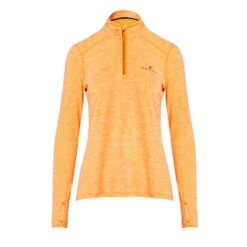 RONHILL Women's Life Practice Half Zip Long Sleeve Tee 16 RONHILL Women's Life Practice Half Zip Long Sleeve Tee -go outdoors shop go 576060 u