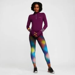 RONHILL Women’s Tech Afterhours Half Zip Tee -go outdoors shop go 576061 c