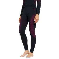 Odlo Women's Performance Warm Eco Leggings -go outdoors shop go 576360 z