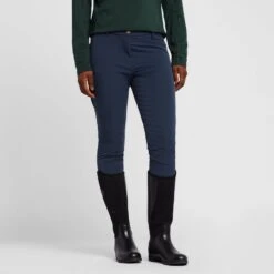 Womens Anna Silicone Full Seat Breeches Obscure Night Blue