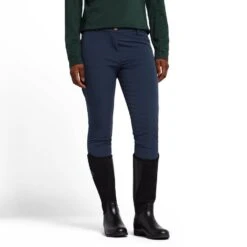 Womens Anna Silicone Full Seat Breeches Obscure Night Blue -go outdoors shop go 576965 z