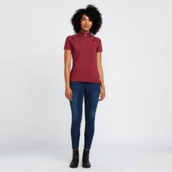 Women's Mia Short Sleeved Training Shirt Anemone -go outdoors shop go 576988 c