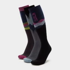 Dublin 3 Pack Socks Blueberry Navy Night