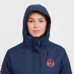 Women’s Waterproof Insulated Jacket In Dark Blue -go outdoors shop go 595667 d