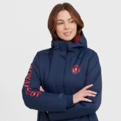 Women’s Waterproof Insulated Jacket In Dark Blue -go outdoors shop go 595667 h