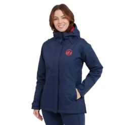 Women’s Waterproof Insulated Jacket In Dark Blue -go outdoors shop go 595667 z