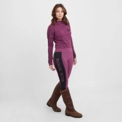 Women's Full Seat Riding Tights In Wine -go outdoors shop go 600894 c