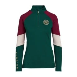 Womens Newbury Long Sleeved Base Layer Dark Green -go outdoors shop go 614452 u