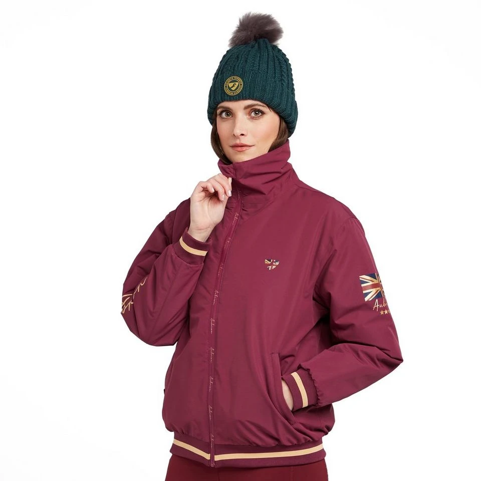 Women's Team Jacket In Mulberry 13 Women's Team Jacket In Mulberry - Image 11