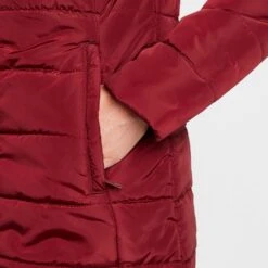 Regatta Womens Pamelina Hooded Parka Jacket Red -go outdoors shop go 618882 i