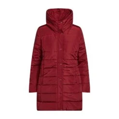Regatta Womens Pamelina Hooded Parka Jacket Red -go outdoors shop go 618882 u