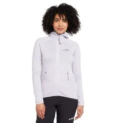 ADIDAS Women’s Tech Flooce Lightweight Hooded Jacket 15 ADIDAS Women’s Tech Flooce Lightweight Hooded Jacket -go outdoors shop go 633917 z