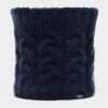 Adults' Knitted Snood In Dark Blue -go outdoors shop go 636512 a