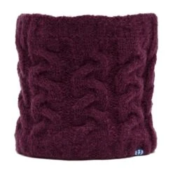 Adults’ Knitted Snood In Wine -go outdoors shop go 636513 z