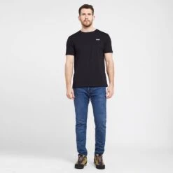 TROLL Men’s Back Logo T-Shirt In Black -go outdoors shop go 643889 c